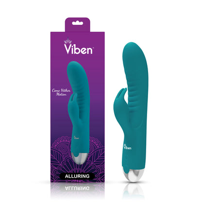 Viben Alluring Come Hither Rabbit G-Spot Massager – Blue