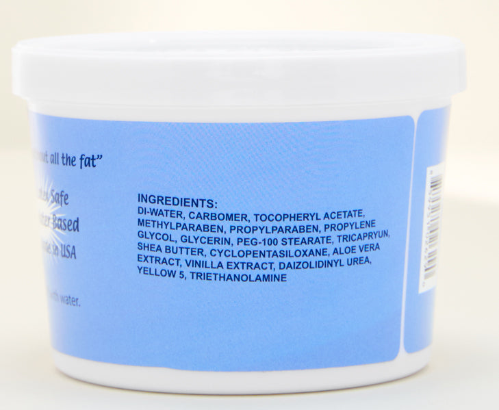 Boy Butter H2O Cream Formula - Water-Based Lubricant - 16 Oz
