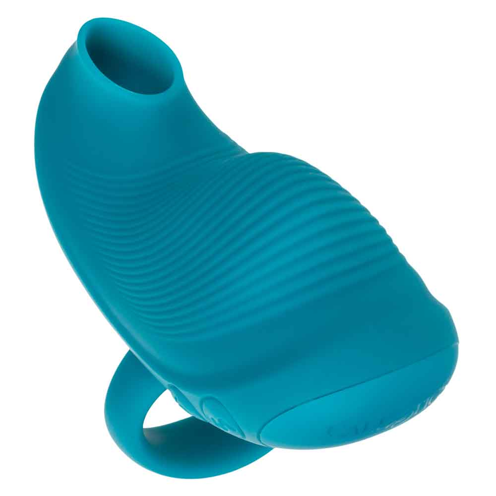 CalExotics Envy Handheld Suction Massager - Blue - Multi-Function