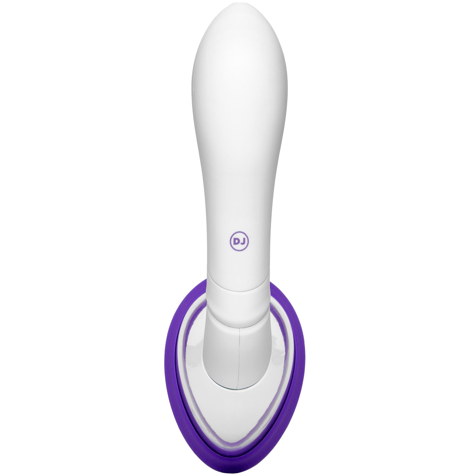 Doc Johnson Bloom Intimate Body Pump - Automatic Vibrating Suction Cup - Purple