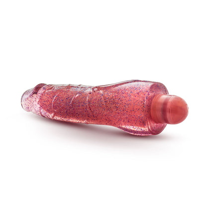 Glow Dicks Molly Glitter Vibrator - Multi-Speed G-Spot Vibrator - Pink