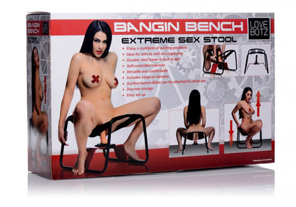 Bangin Bench Extreme Sex Stool – Black – Durable Steel Frame