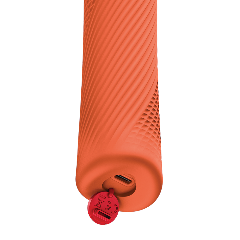 Fun Factory VIM Massager – Orange – Multi-Speed Rechargeable Vibrator