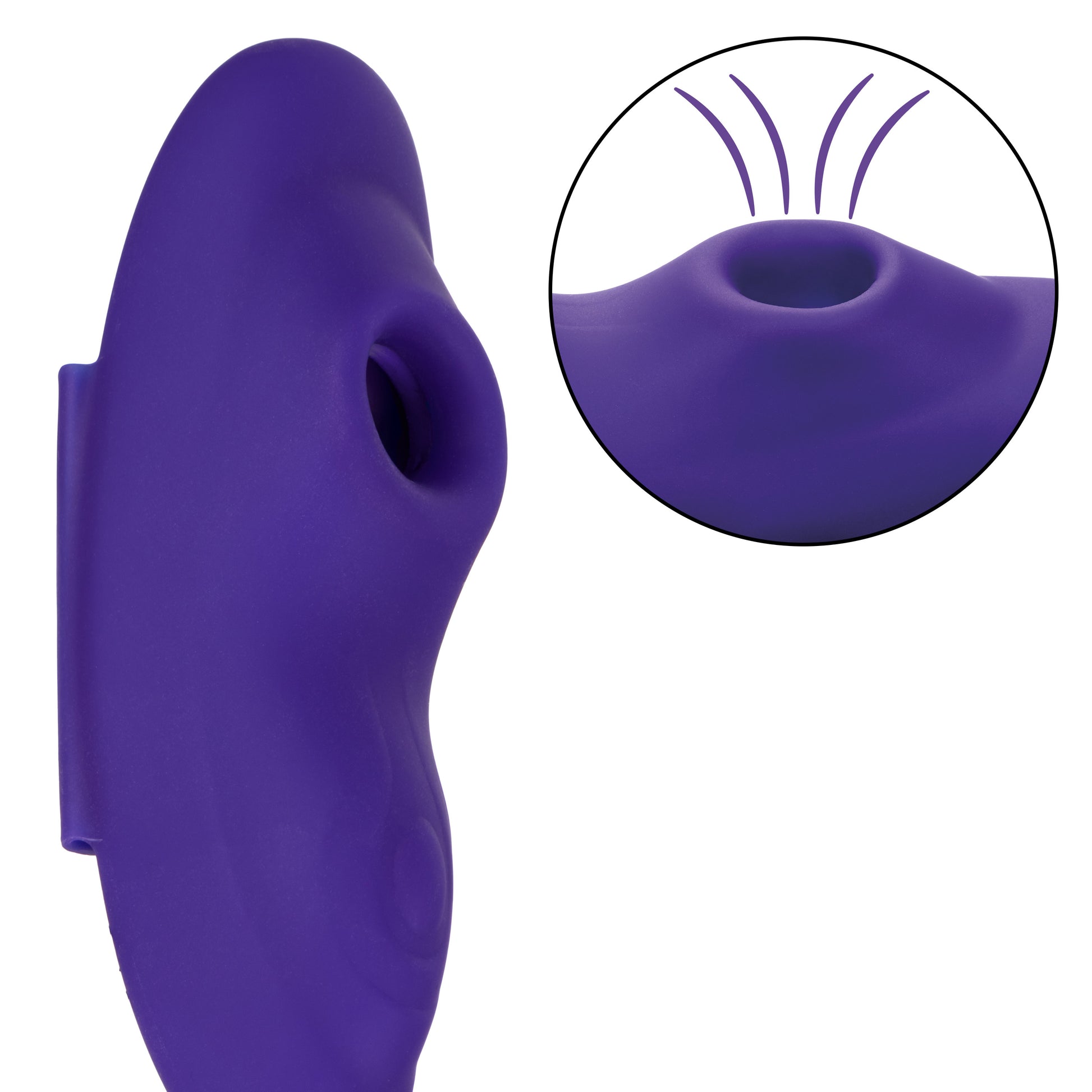 CalExotics Lock-N-Play Remote Suction Panty Teaser – Purple