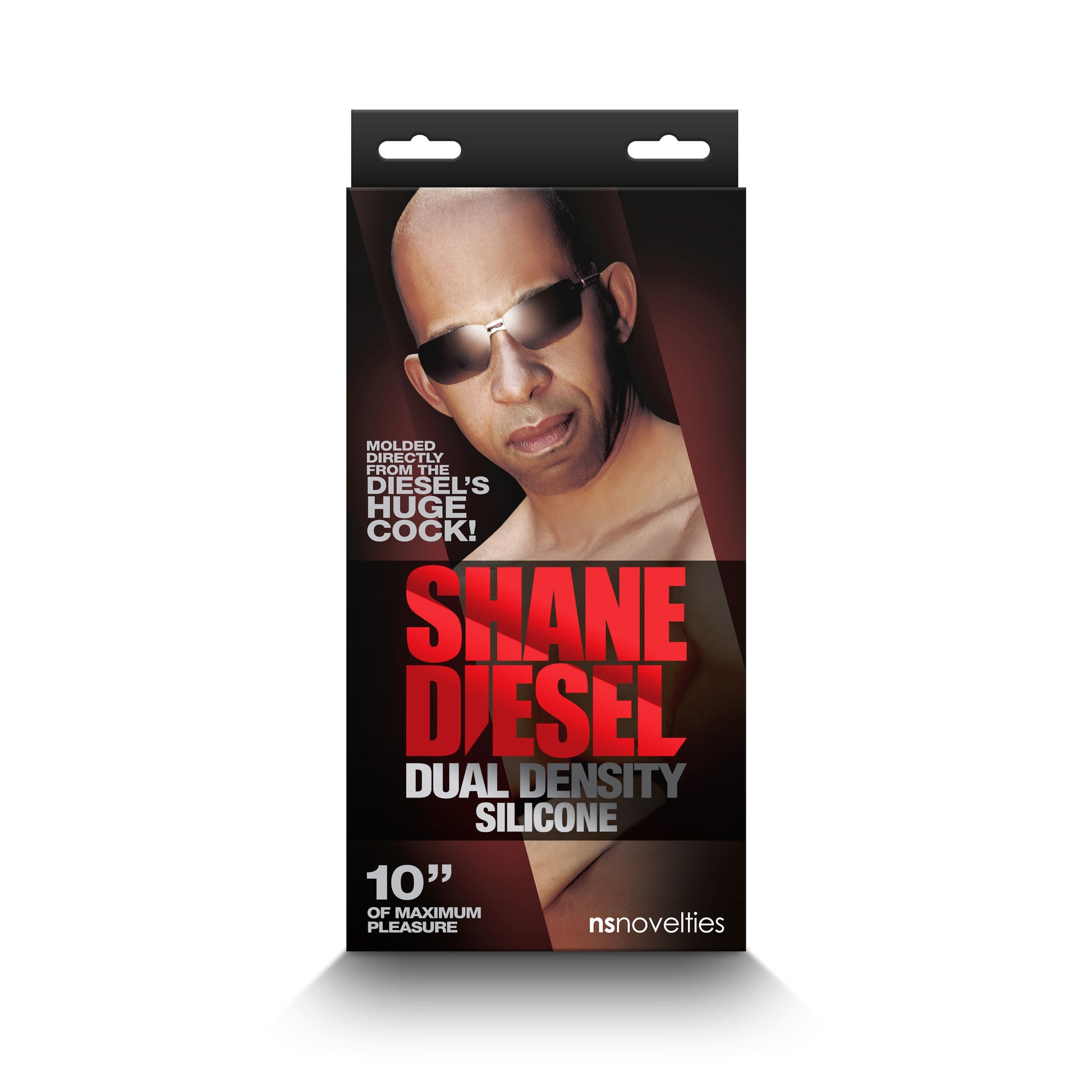 Shane Diesel Dual Density Dildo - Realistic Silicone - Brown