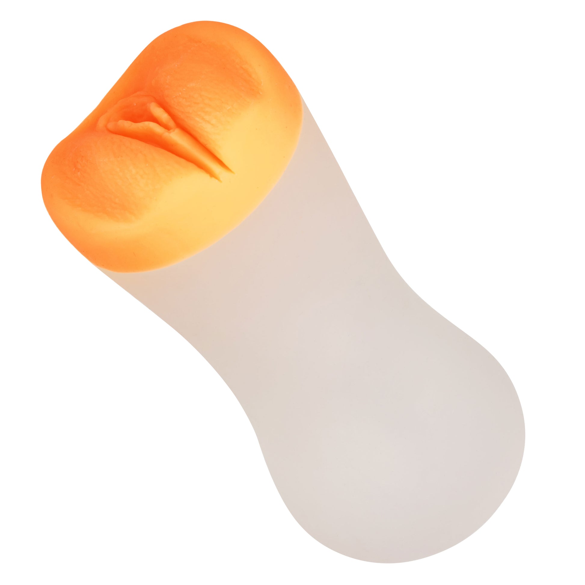 CalExotics Gripper Deep Pussy Grip - Closed Ended Heavy-Duty Masturbator - Orange