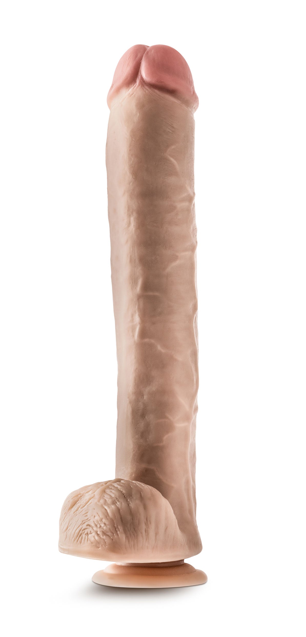 Dr. Skin Dr. Michael 14 Inch Dildo with Balls - Beige
