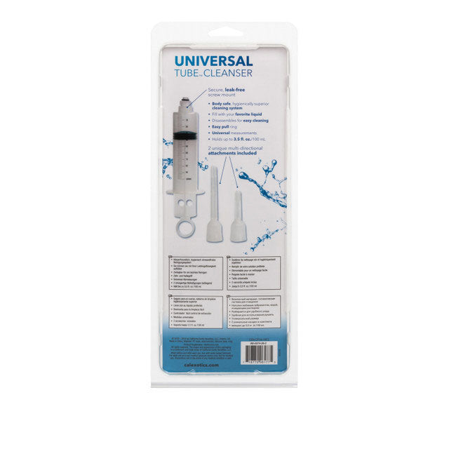 CalExotics Universal Tube Cleanser – Hygienic Cleansing System – Clear