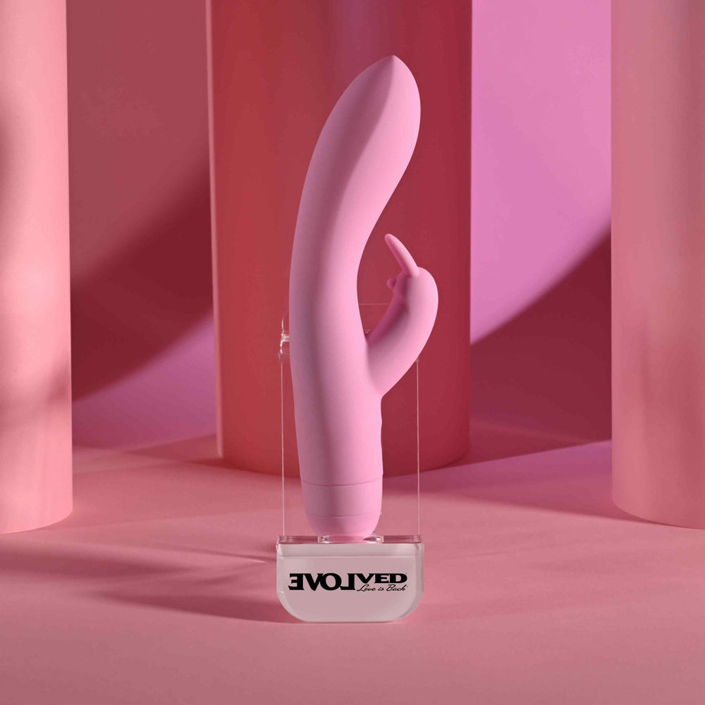 Evolved Novelties Cushy Bunny G-Spot Clitoral Stimulator – Pink