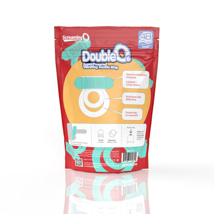 Screaming O Double O Super Powered Vibrating Double Ring – Kiwi