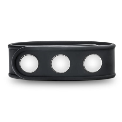 Performance Vs5 Silicone 3-Snap Cock Strap - Black