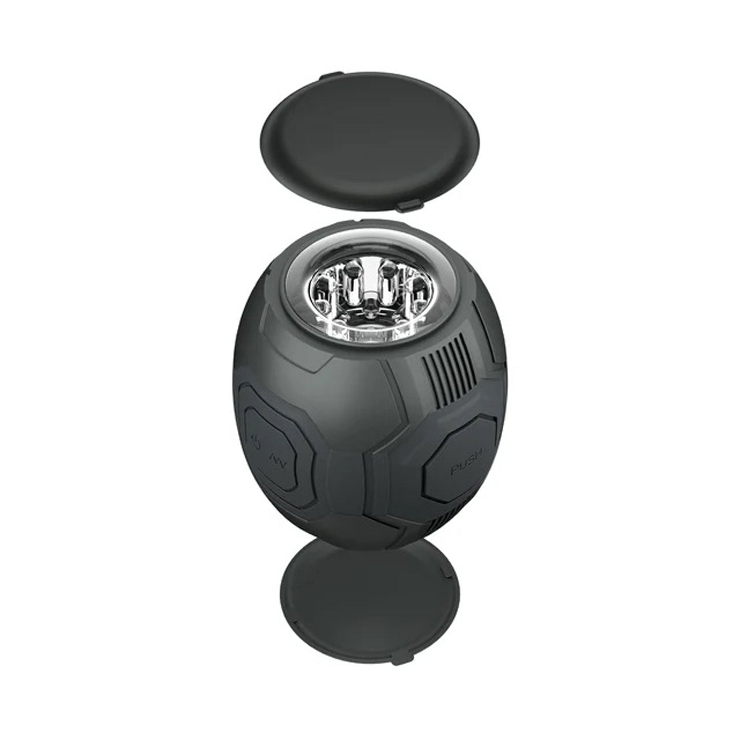 M for Men Dome X Vibrating Masturbator - Automatic Male Stroker - Black