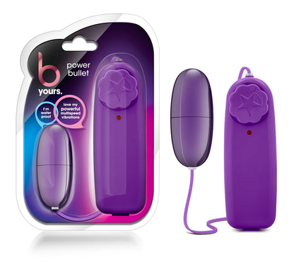 Blush B Yours Power Bullet Vibrator – Purple – Multi-Speed Waterproof