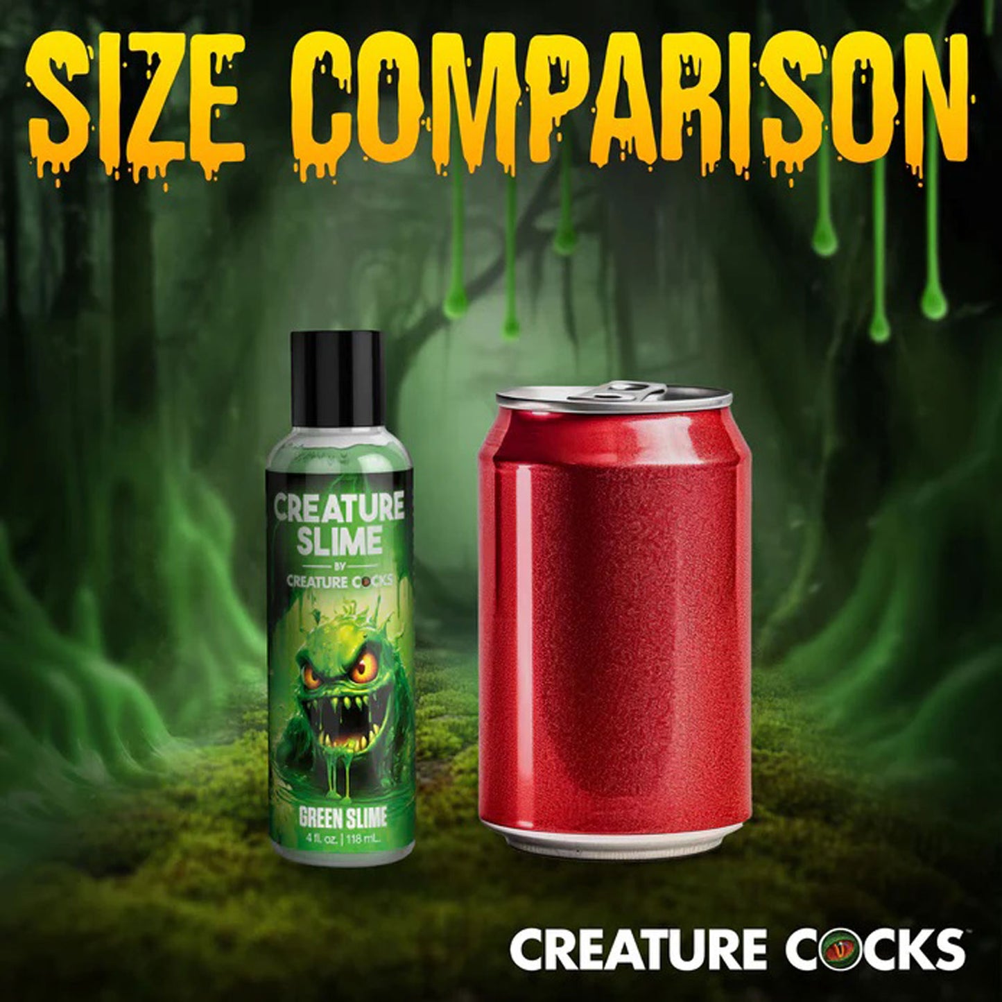 XR Brands Creature Slime Water-Based Lubricant – Green