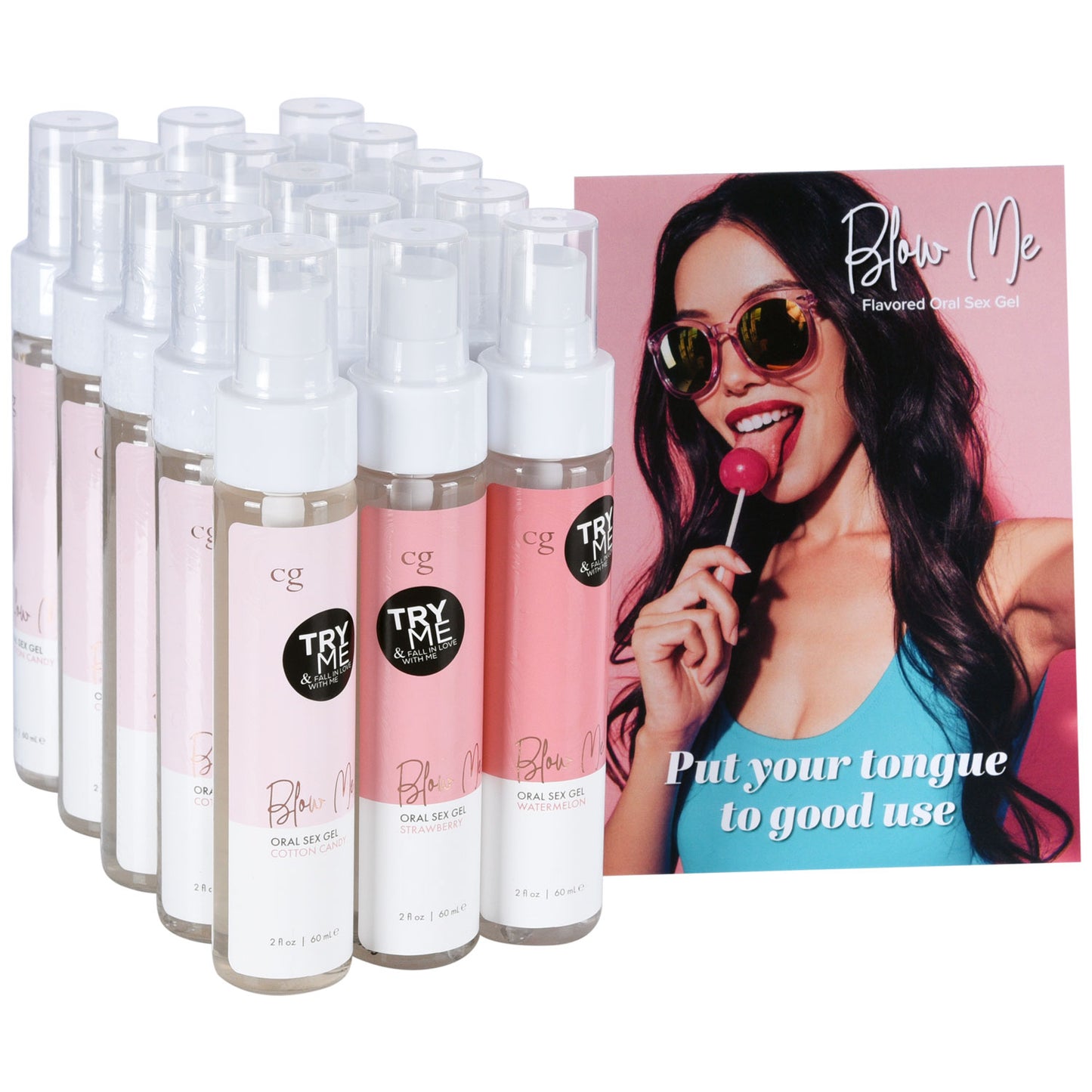 Classic Brands Blow Me Oral Sex Gel Bundle – 16 Piece Set