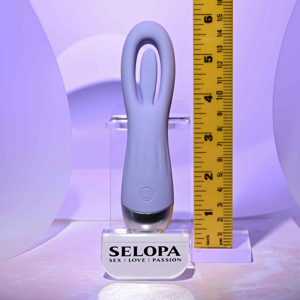 Evolved Novelties In a Flap Vibrating Device – Purple