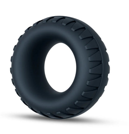 Blush Performance Plus Traction Platinum-Cured Liquid Silicone Cock Ring – Black