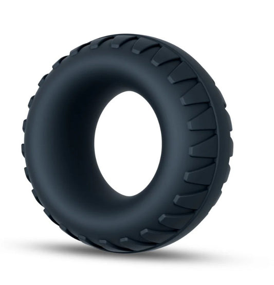 Blush Performance Plus Traction Platinum-Cured Liquid Silicone Cock Ring – Black