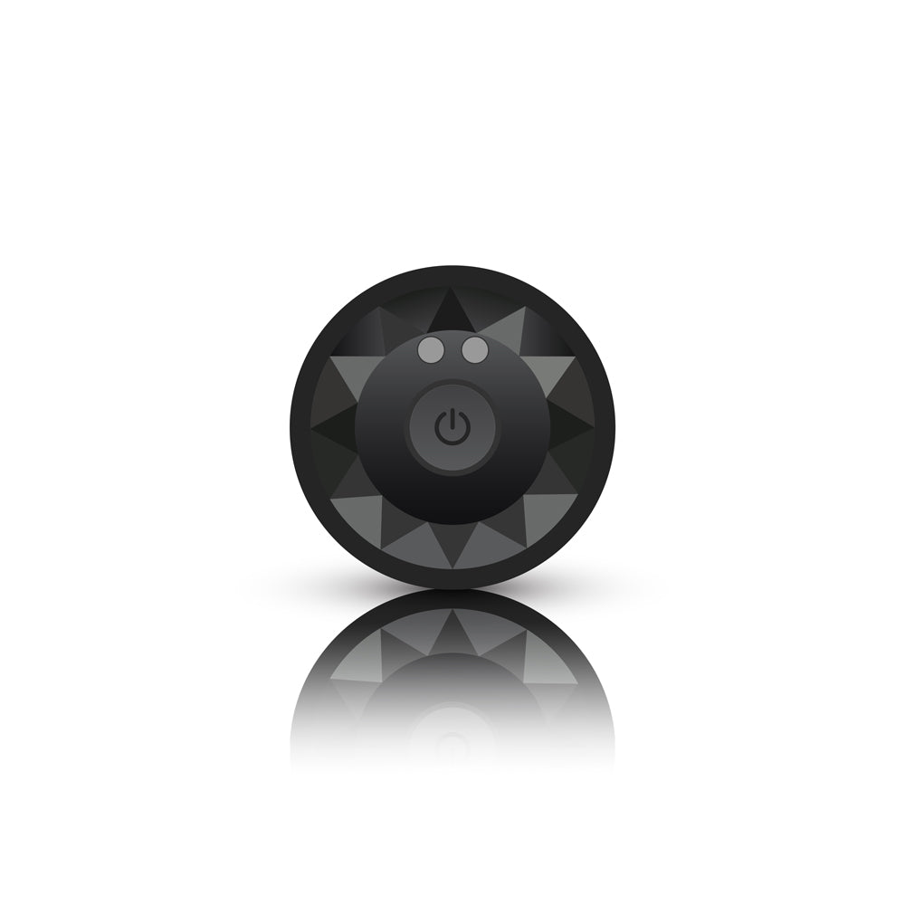 Viben Cheeky Charms Vibrating Medium Anal Plug with Remote Control – Gunmetal
