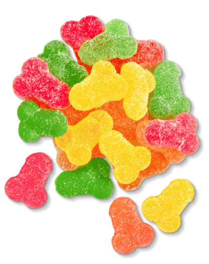 Little Genie Suck a Bag of Gummy Dicks – Fruit Flavored Candy