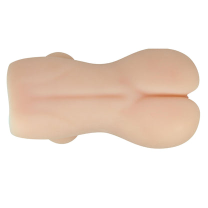 Pretty Love Hannah Realistic Vagina Masturbator - Beige, Double Entrance