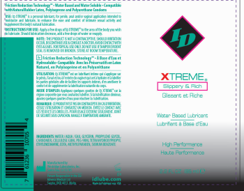 I.D. Lubricants Xtreme Personal Lubricant 2.2 Fl Oz – High-Energy Formula
