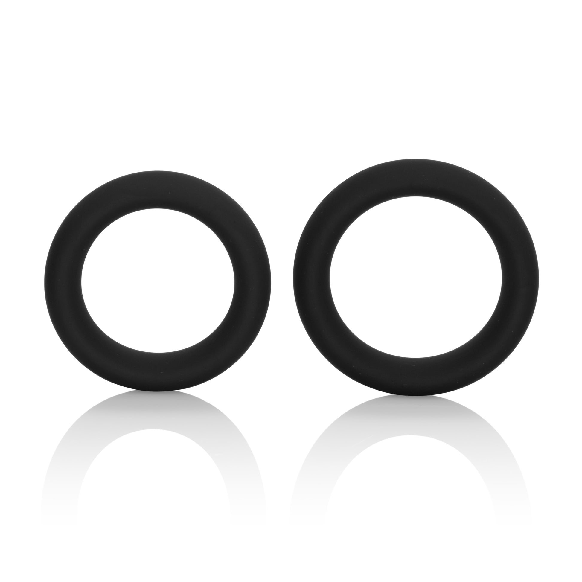 CalExotics Colt Silicone Super Rings - Extra Stretchy Silicone Rings - Black