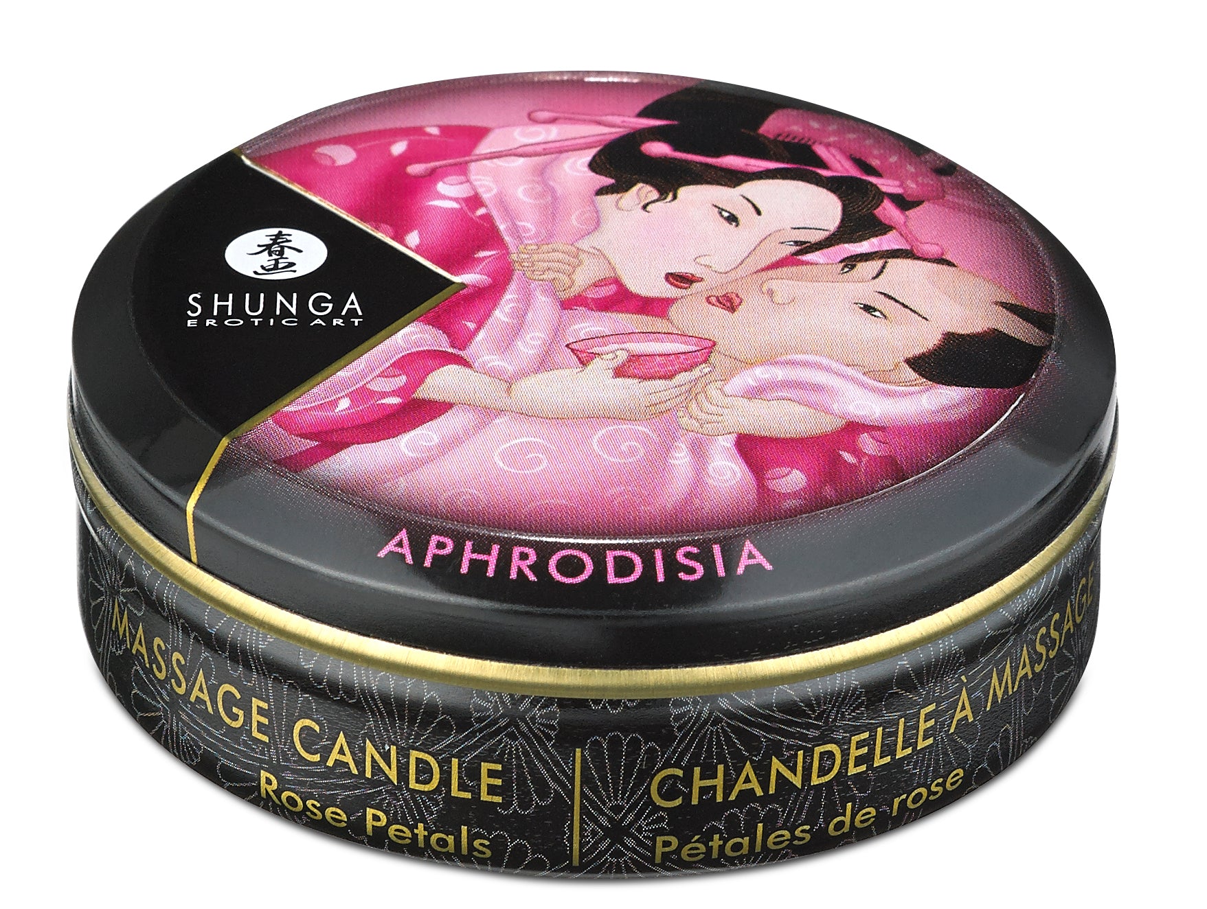 Shunga Mini Massage Candle - Aphrodisia - Massage Oil - 1 Fl. Oz.