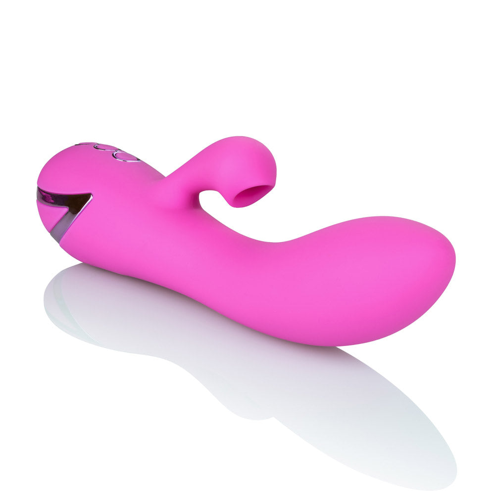 California Dreaming Malibu Minx Massager with Clitoral Suction and Vibrating Functions - Purple