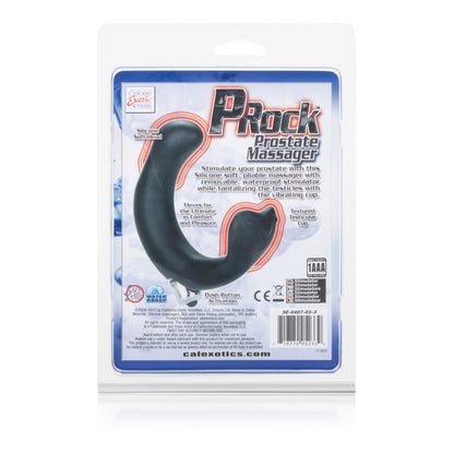 Dr. Joel Kaplan P-Rock Prostate Massager - High Powered Vibrator - Black