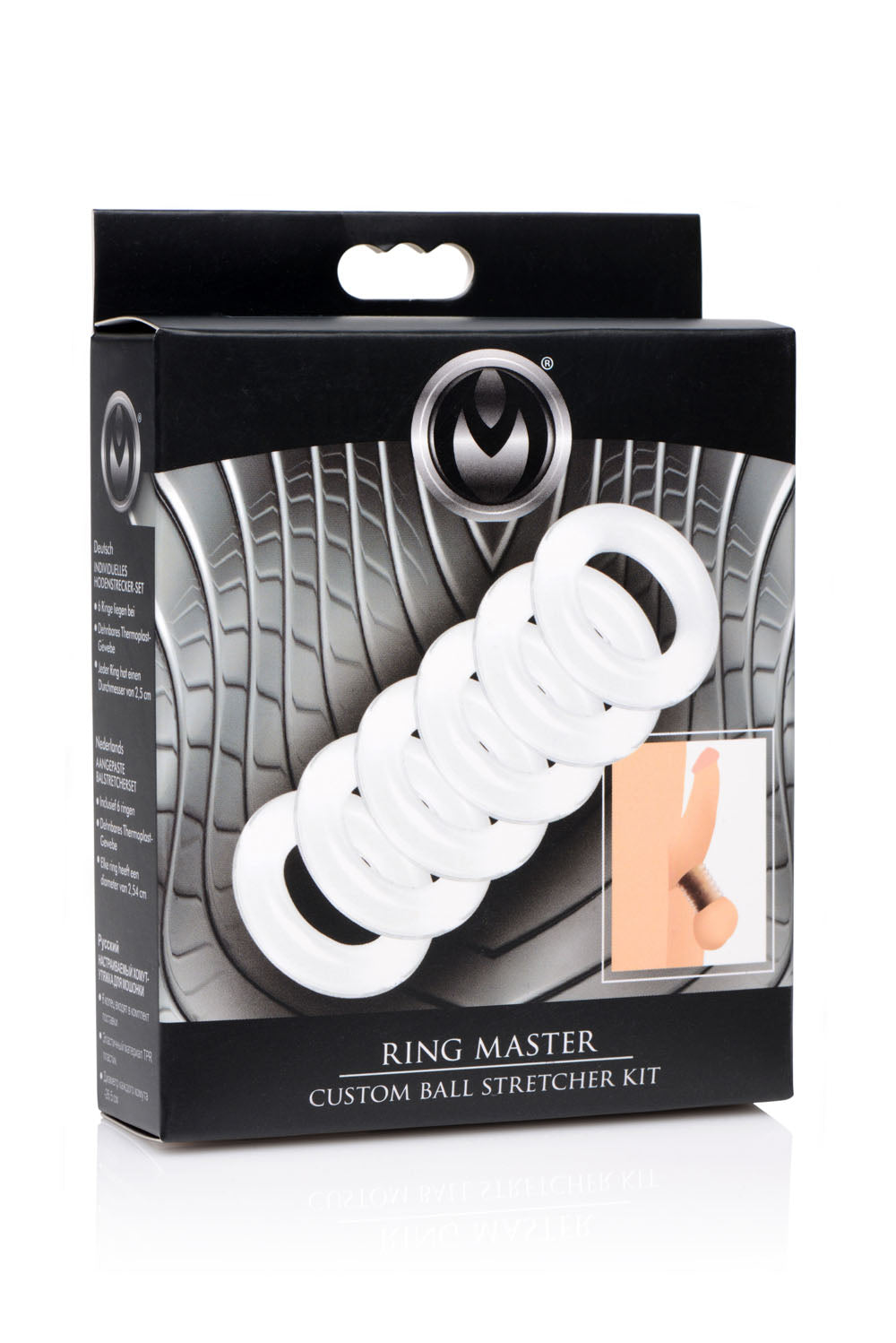 Ms Ring Master Custom Ball Stretching Kit – 6 Ring Pack – Clear