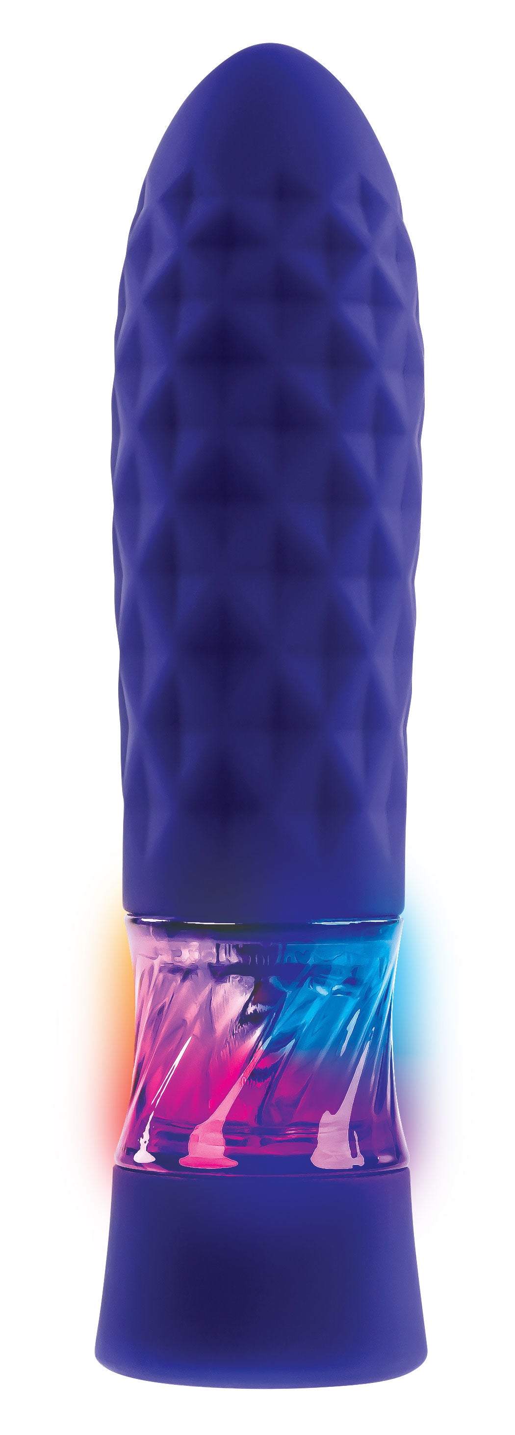 Evolved Novelties Raver Purple Light-Up Vibrating Bullet – 8-Speed Waterproof