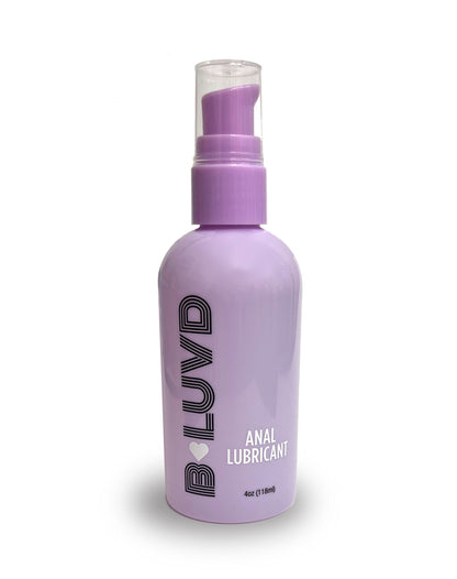 B-Luvd Anal Lubricant 4oz – Water-Based Gel for Enhanced Comfort