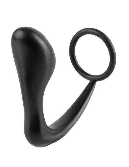 Pipedream Anal Fantasy Collection Ass Gasm Cockring Plug - Black