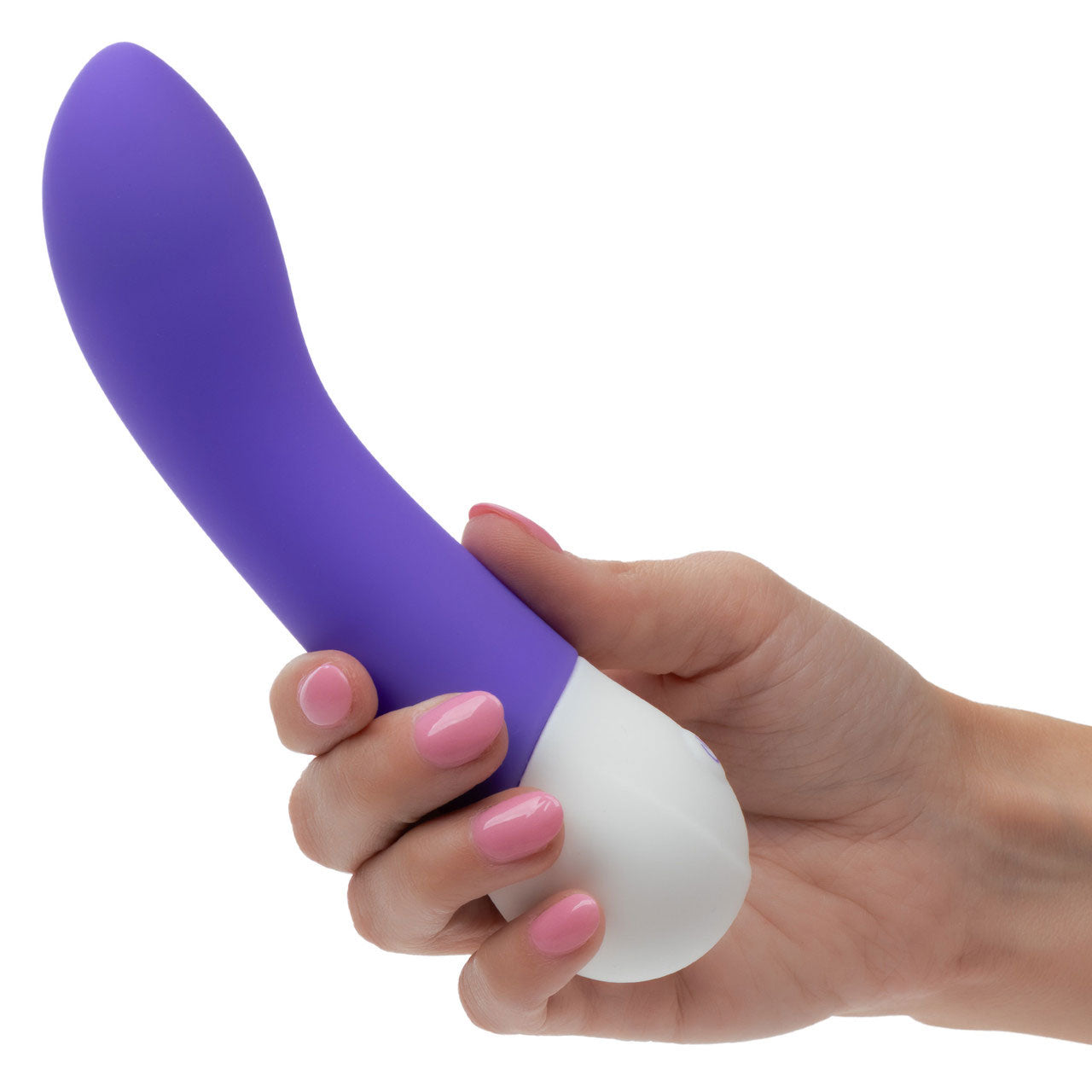 Basic Essentials Rechargeable G Massager – Purple – 10 Speeds