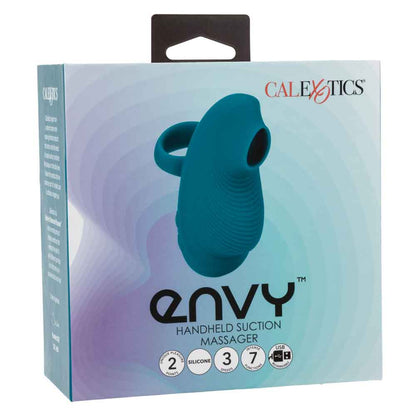 CalExotics Envy Handheld Suction Massager - Blue - Multi-Function