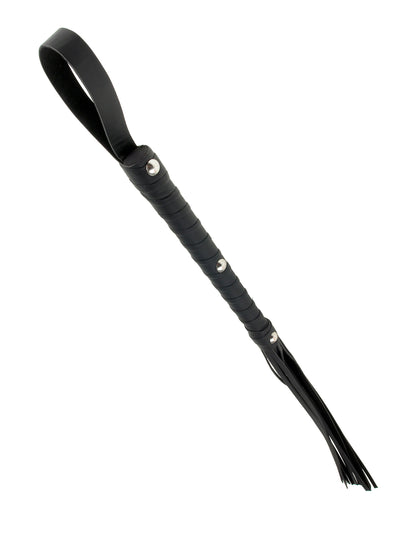 Pipedream Deluxe Cat o' Nine Tails Flogger – Black