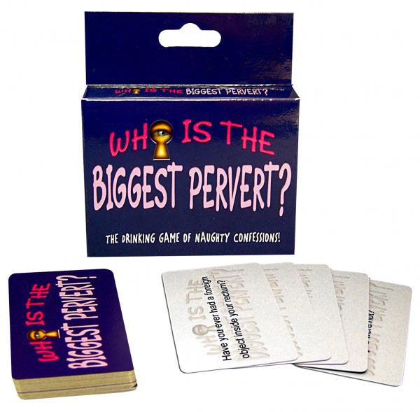 Kheper Games Who Is the Biggest Pervert? Drinking Card Game