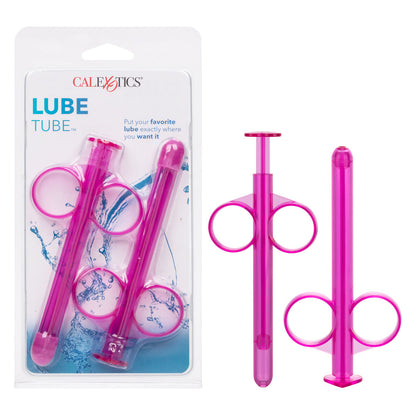 CalExotics Lube Tube - Refillable Lubricant Dispensing Tube - Purple