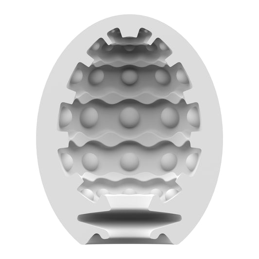 Satisfyer Masturbator Egg - Bubble - Violet