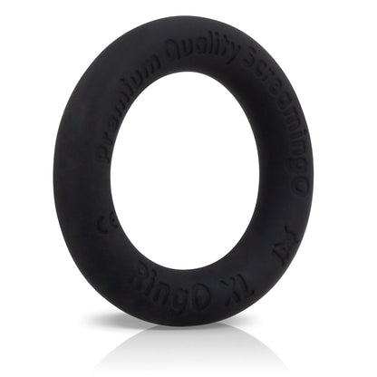 Screaming O RingO Ritz XL Cockring – Black – Liquid Silicone – Body-Safe