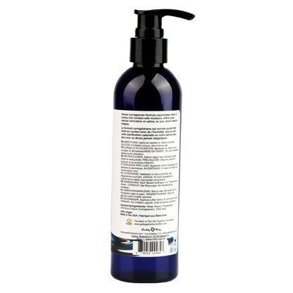 Earthly Body Water Slide Personal Lubricant 8 Oz – Water-Based, Vegan, Odorless
