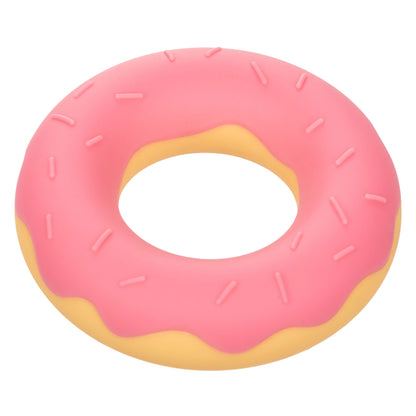 CalExotics Naughty Bits Dickin' Donuts Silicone Donut Cock Ring - Pink