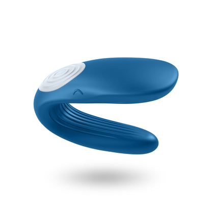 Satisfyer Double Whale Vibrating Love Toy for Couples – Blue