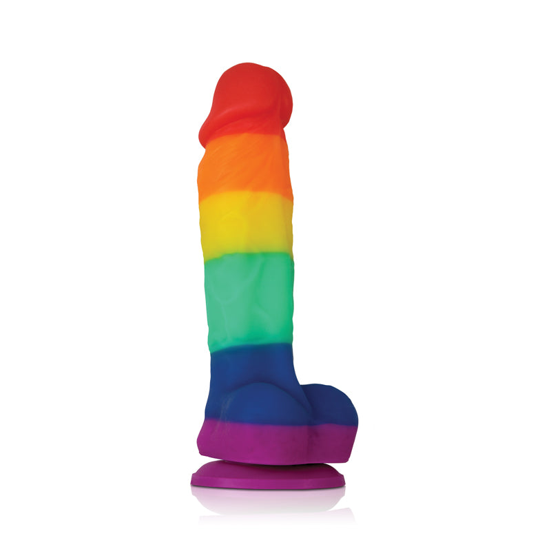 NS Novelties Pride Edition Dildo - 5 Inch - Rainbow