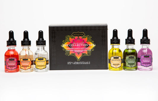 Kama Sutra Oil of Love Collection Set – 6 Flavors – Multi