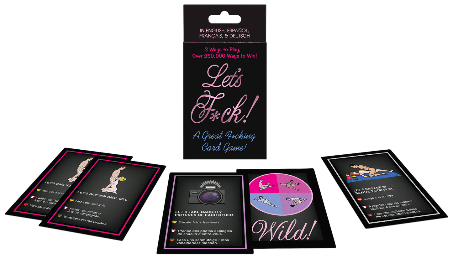Let's F*Ck Card Game – 48 Cards and 4 Wild Cards