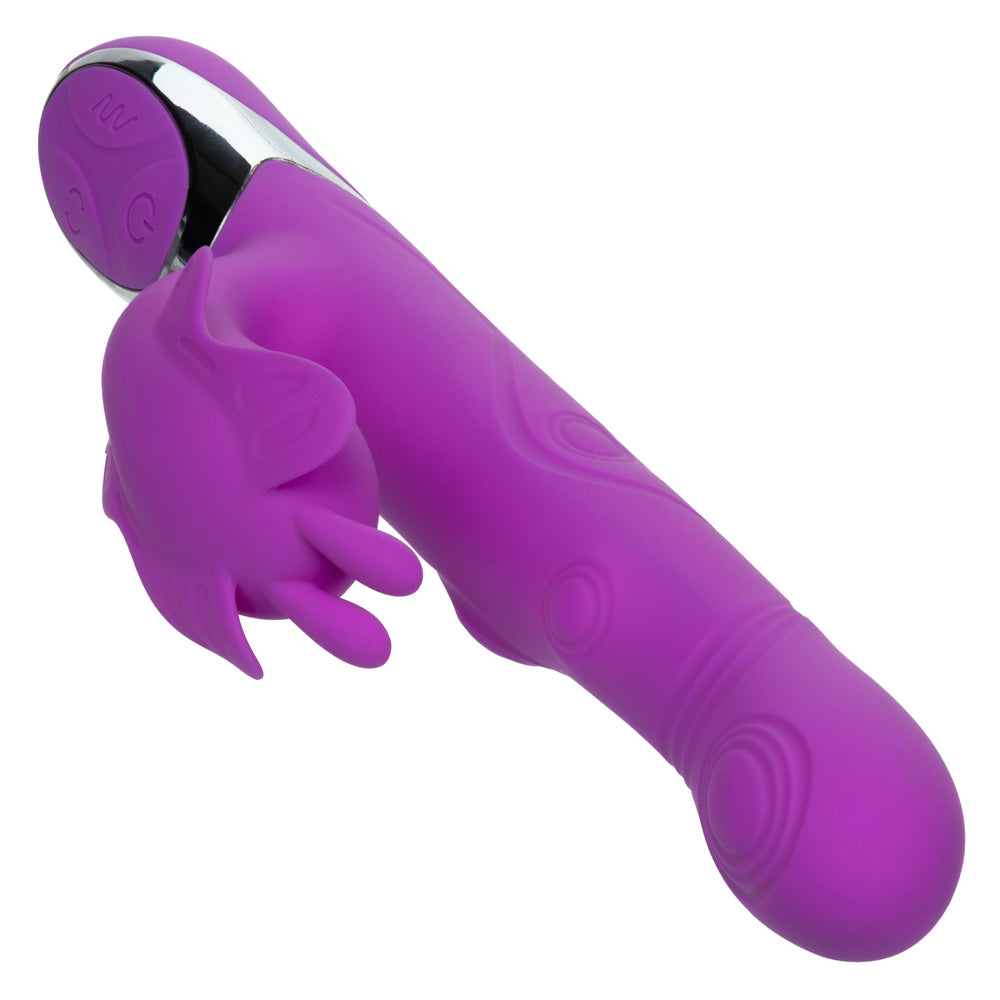 CalExotics Enchanted Throbbing Butterfly - Triple Motor Pleasure Toy - Purple