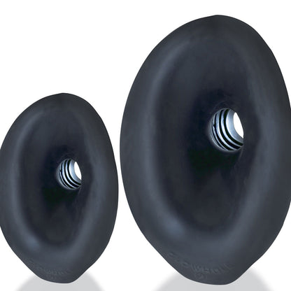 Oxballs Morph Hole 1 Small Silicone Sex Toy - Black Ice
