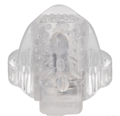 CalExotics Foil Pack Vibrating Tongue Teaser – Clear